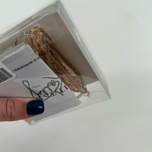 Primitives by Kathy Copper Wire Lights Battery Powered 20 Lights 4 Hour Timer - Picture 5 of 5